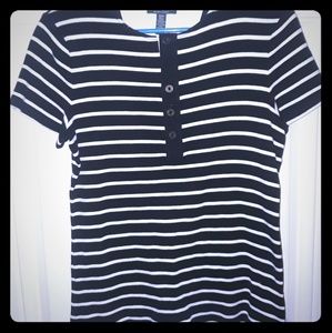 Lauren by Ralph Lauren Shirt Sleeve Henley